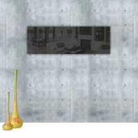 Glass Infrared Panel Heater-HME 412 MM